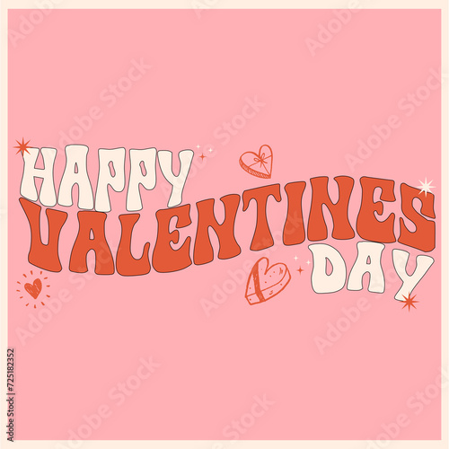 Happy Valentines day card 