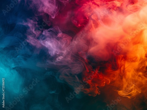 Colorful Smoke Artistry