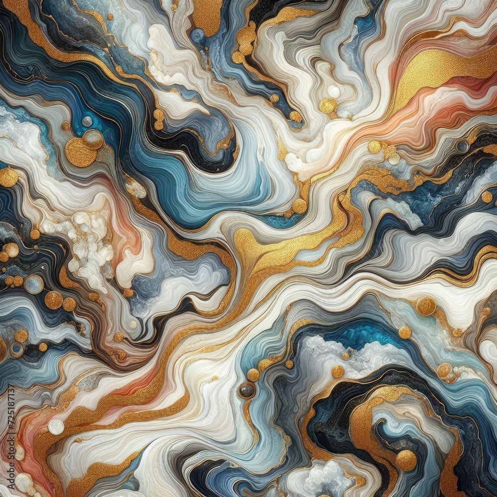 resemble a fluid or marble-like pattern resemble a fluid or marble-like pattern