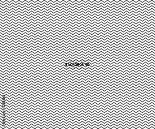 Zig Zag lines pattern. Wavy line background. Wave texture vector - illustration
