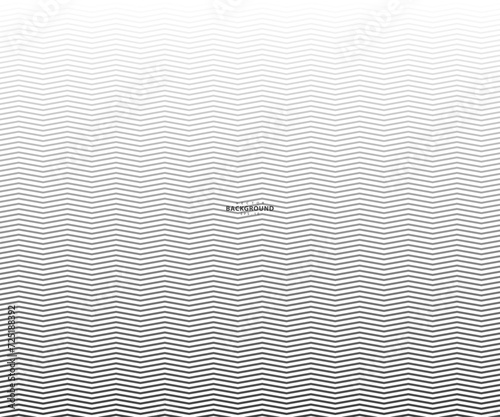 Zig Zag lines pattern. Wavy line background. Wave texture vector - illustration