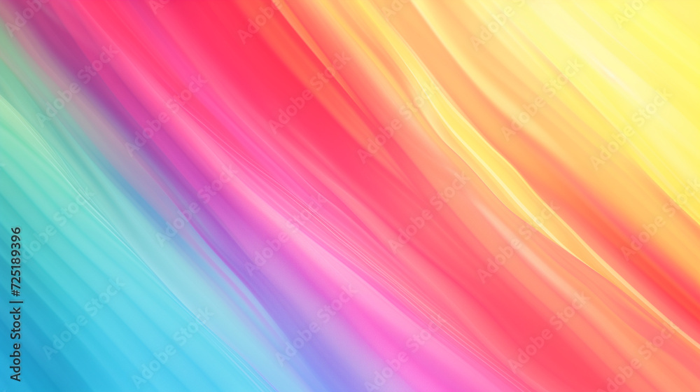 Obraz premium Vibrant rainbow gradient, colorful background