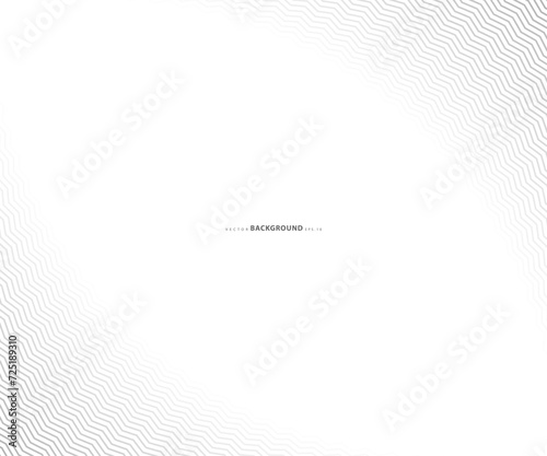 Zig Zag lines pattern. Wavy line background. Wave texture vector - illustration
