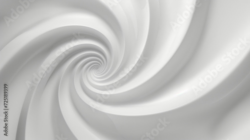 White abstract spiral patterns, background