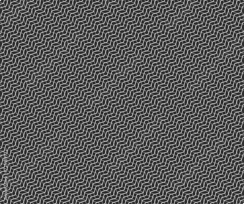 Zig Zag lines pattern. Wavy line background. Wave texture vector - illustration