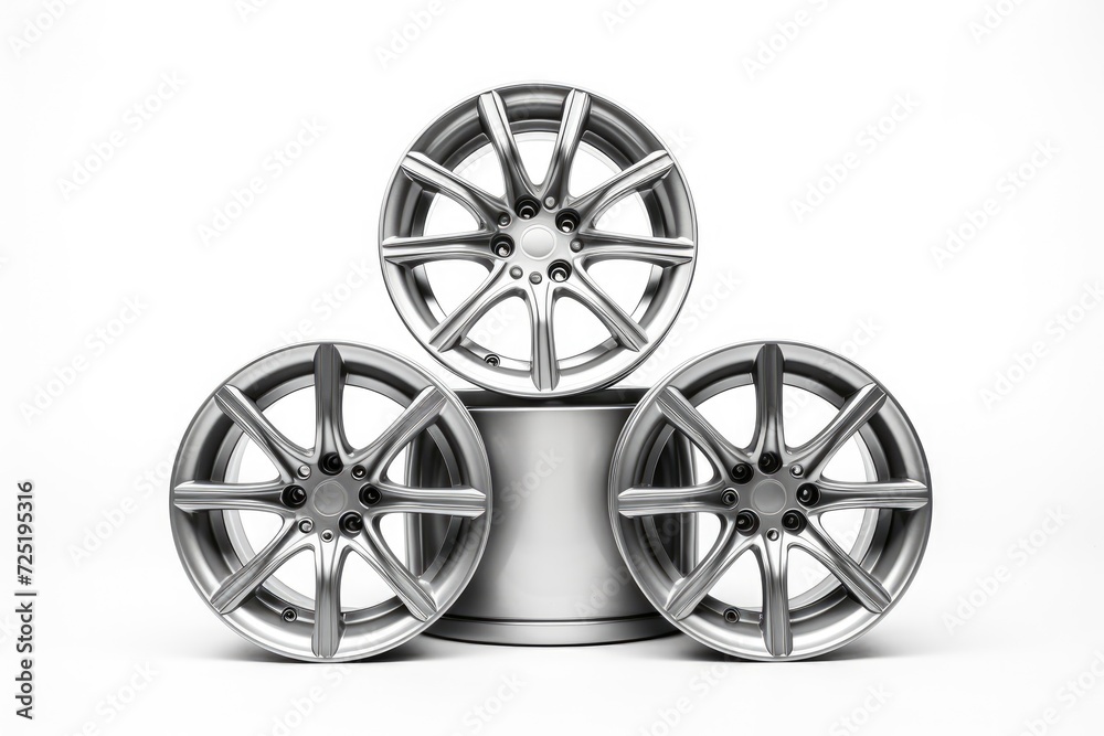 wheels with tires isolated on white background wheels with tires isolated on white background