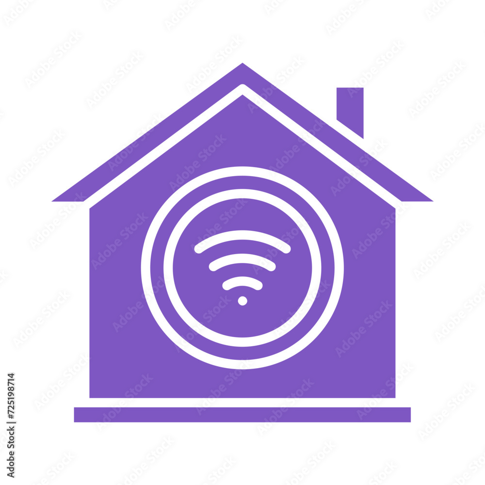Home Wifi Icon Home Wifi Icon