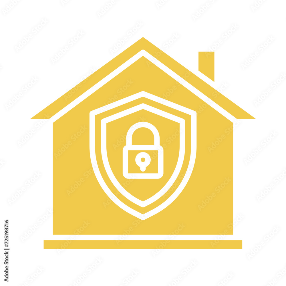 Home Security Icon Home Security Icon