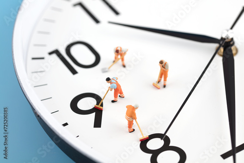 Mini creative dial cleaning