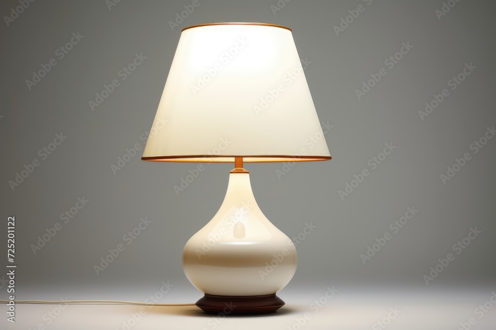 Table lamp isolated on white background Table lamp isolated on white background