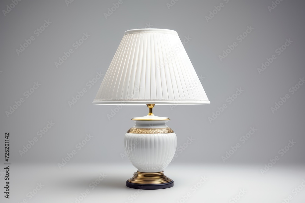 Table lamp isolated on white background Table lamp isolated on white background