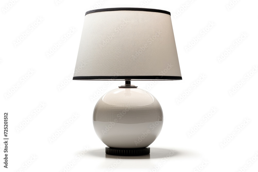 Table lamp isolated on white background Table lamp isolated on white background