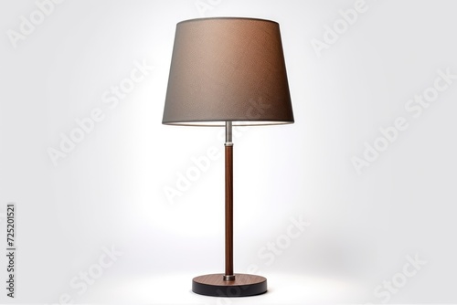 Table lamp isolated on white background