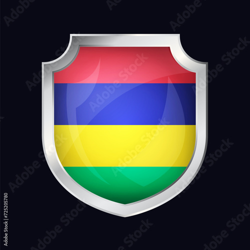 Mauritius Silver Shield Flag Icon Free Download Mauritius Silver Shield Flag Icon - GFXLoad