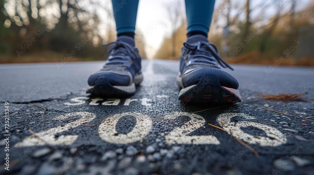 A running or walking track with letters marked A running or walking track with letters marked