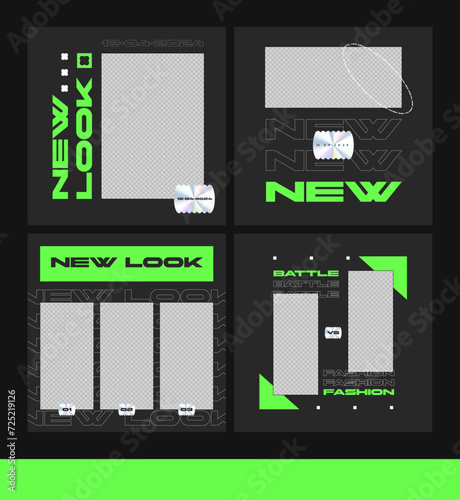 Street Wear Fashion Design for Post Social Media