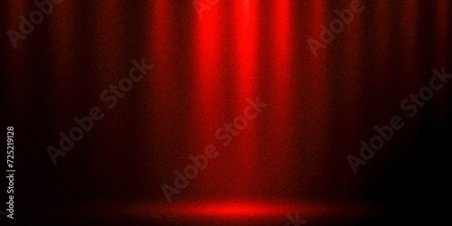 red curtain abstract background  Empty stage spotlight  For displaying products