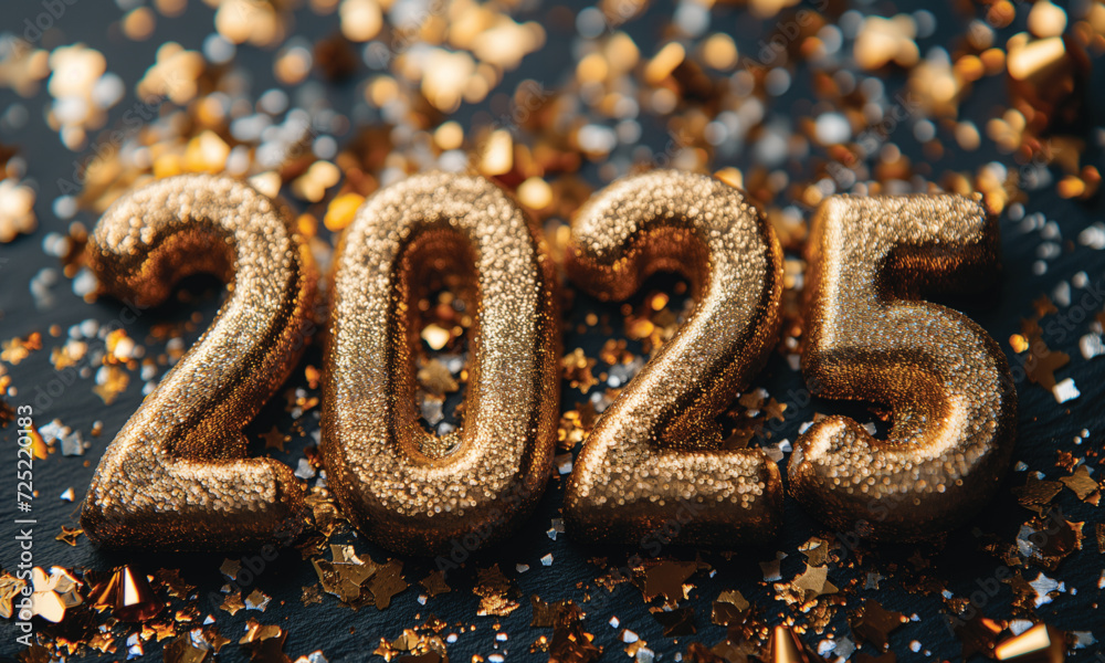 2025 Happy New Year Background Design. Greeting Card, Banner, Poster. Vector Illustration. 2025 Happy New Year Background Design. Greeting Card, Banner, Poster. Vector Illustration.