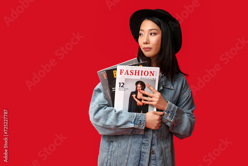 Beautiful young Asian woman...