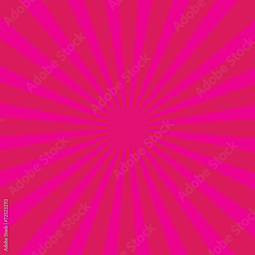 red pink sunburst background manga panel	