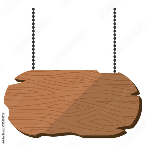 Hanging Wooden Board