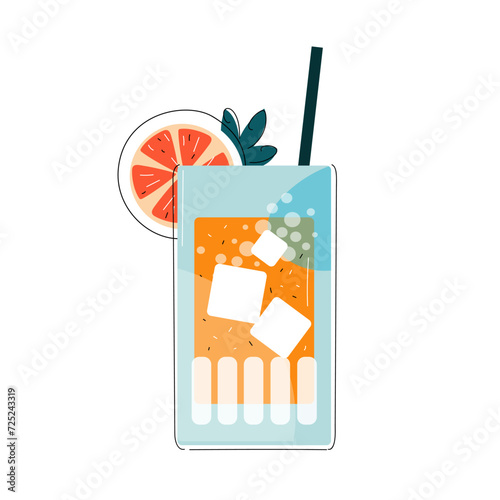 Mocktails Cocktails posters, menu. Mojito, margarita, pina colada, mimosa, negroni and aperol spritz. Non alcohol drinks. Vector illustration