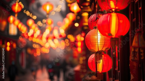 Lanterns are a symbol or identity of the Chinese nation during Chinese New Year celebrations, imlek