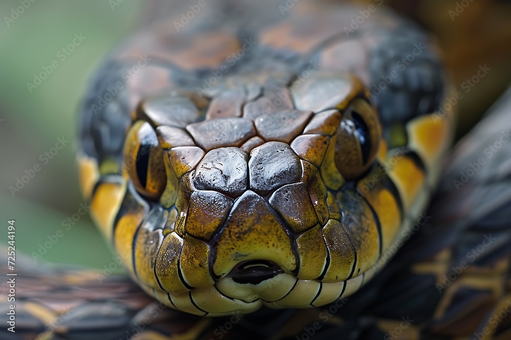 close up snake reptile close up snake reptile
