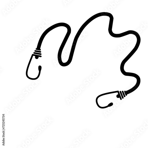 Elastis Rope With Hook 