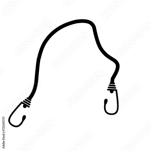 Elastis Rope With Hook 