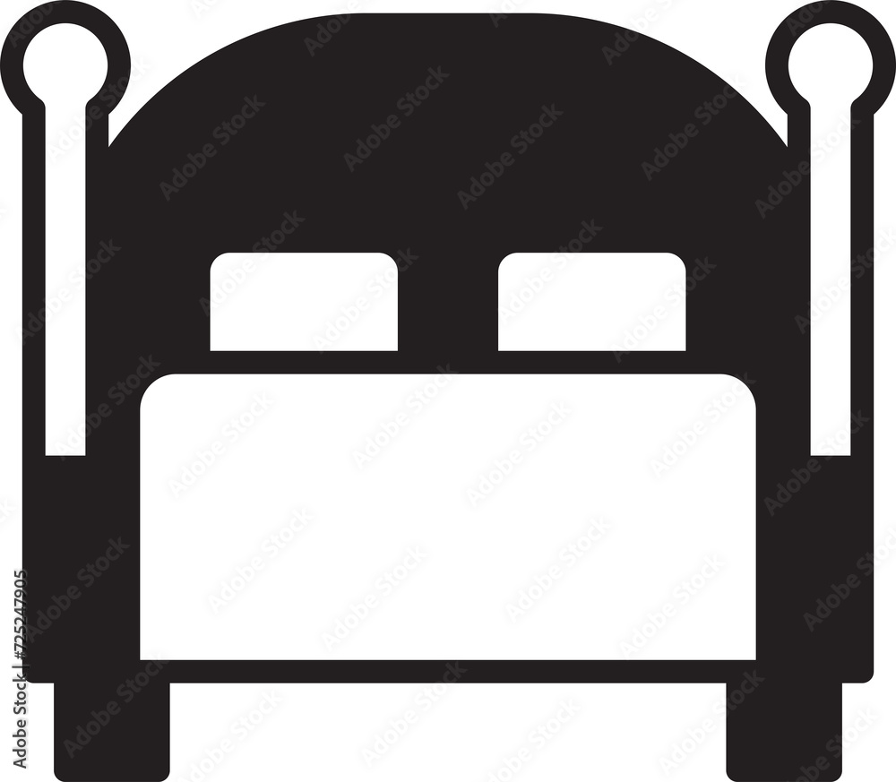 Double Bed Icon