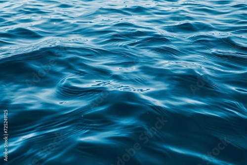 Blue Water surface abstract background