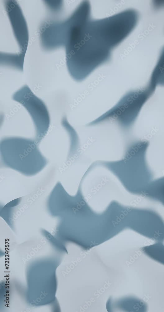 Abstract blurred blue white 3d pattern slow motion vertical background. Abstract blurred blue white 3d pattern slow motion vertical background.