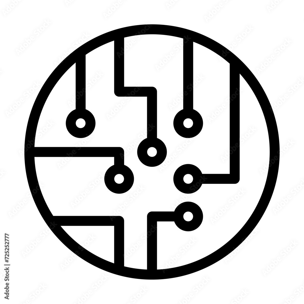 Circuit board, technology vector icon. For your web site design, logo, app, UI. Vector illustration Circuit board, technology vector icon. For your web site design, logo, app, UI. Vector illustration
