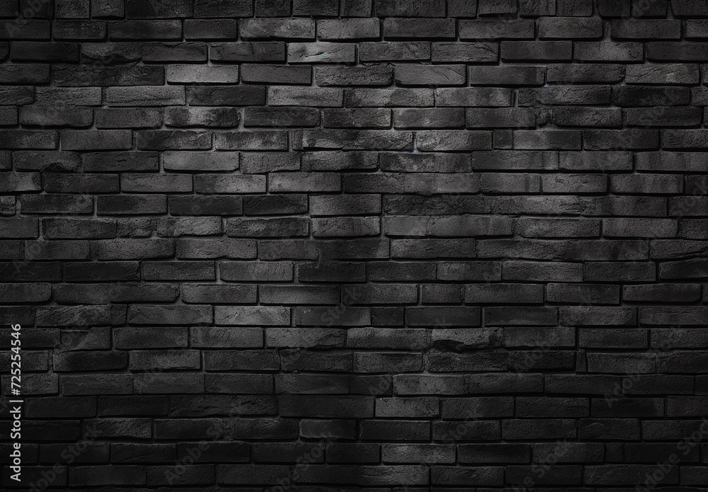 The Black Wall Surface Uses A Lot Of Bricks