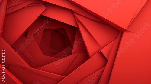 shaded by red figures on a red background