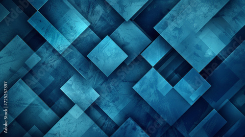 Cerulean Harmony: Symmetrical Abstraction for Your iPhone Wallpaper. Generative AI