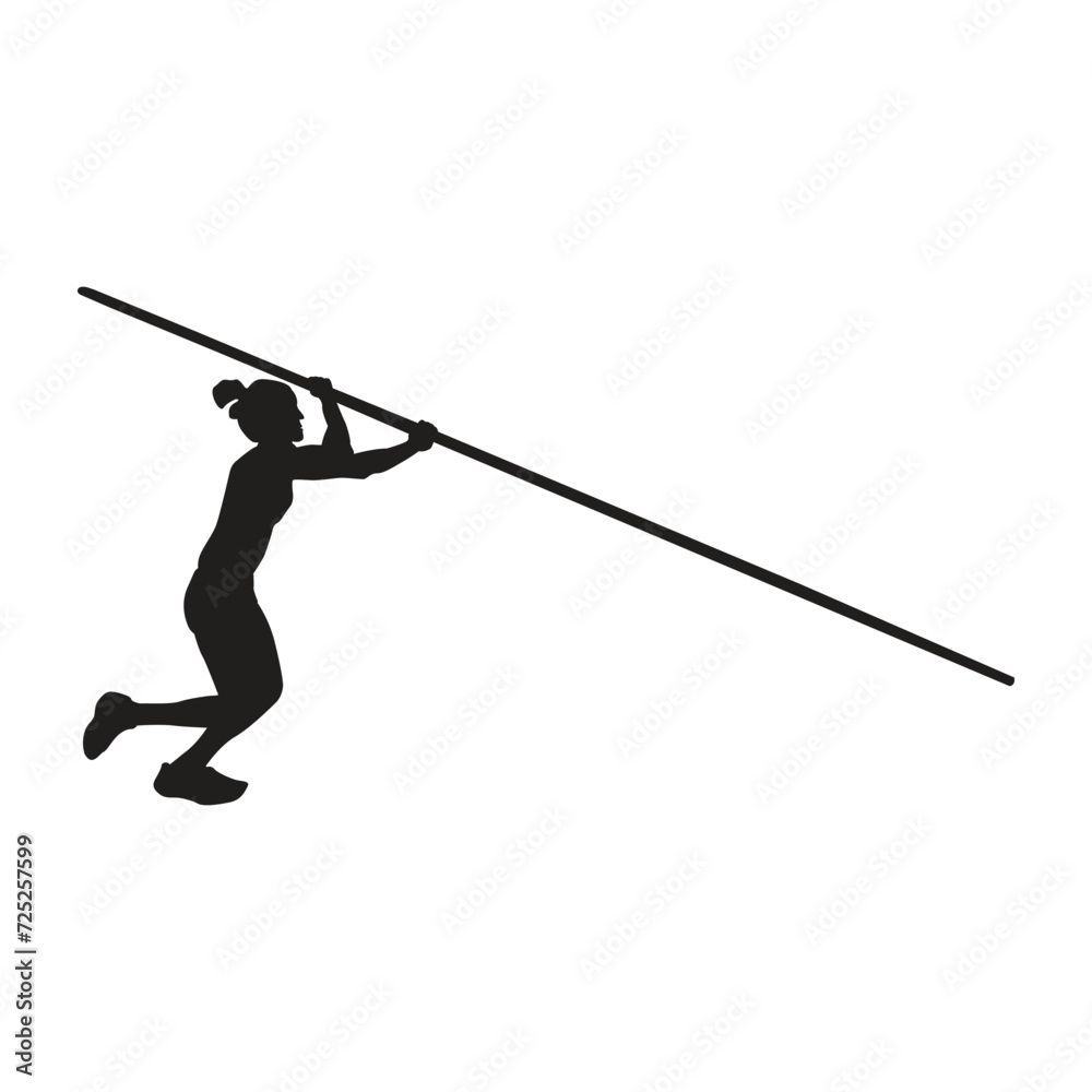 Foto pole vault sport icon