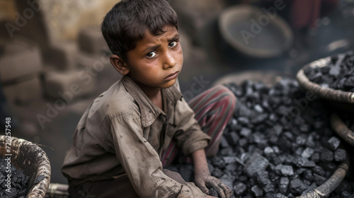 Innocence Diminished: Unveiling the Harsh Reality of Child Labor. Generative AI