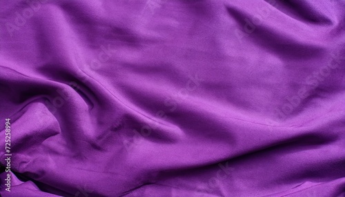 Purple crumpled fabric texture background