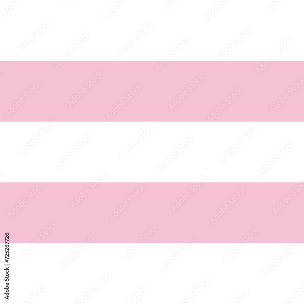 Pattern pink and white horizontal strips