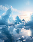 Chilled Reflections - The Iceberg Mirage