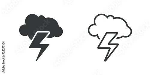 storm warning sign on white background	