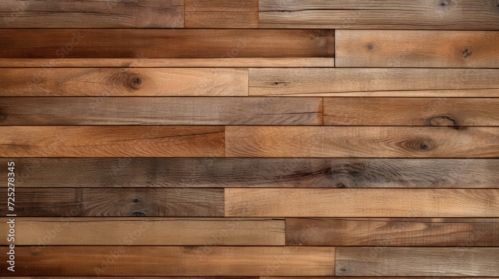 Rustic wood planks are arranged in a seamless pattern. Rustic wood planks are arranged in a seamless pattern.