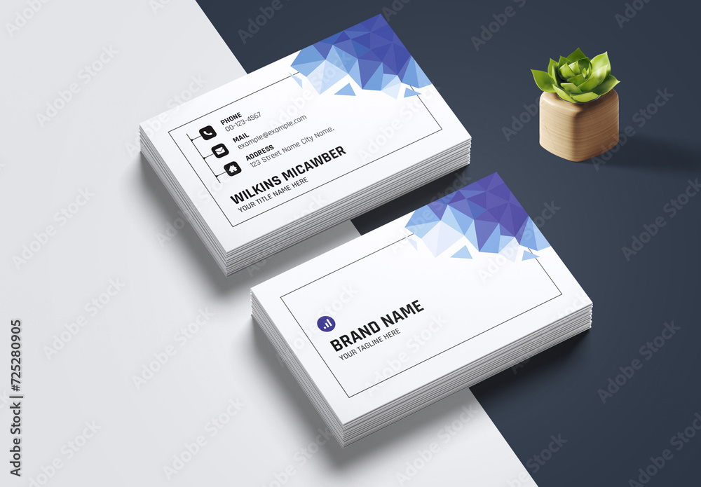 Lead Card Design Business Card Design Template Layout Stock Template | Adobe Stock