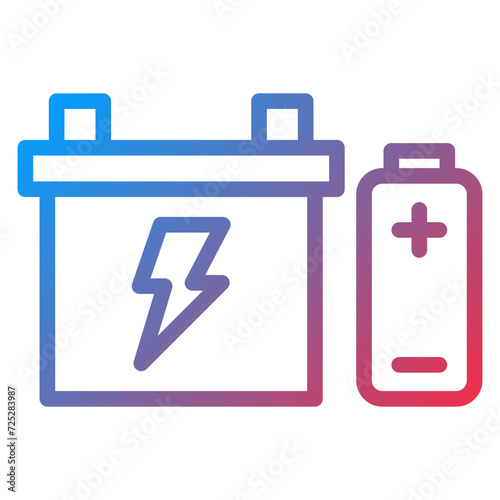 Extra Batteries Icon Style