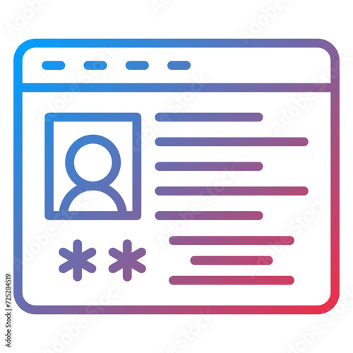 Profiling Icon Style