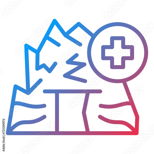 Cave Rescue Icon Style