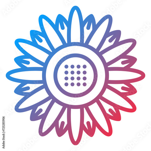 Sunflower Icon Style