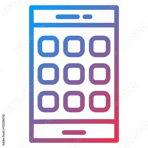 Mobile Apps Icon Style